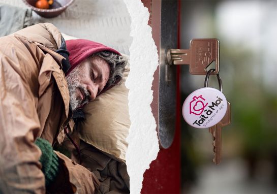 Mise en situ Toit à moi